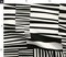Monochrome Stripe Bold 60S Black And White Pop Art Large Print Custom Printed Fabric by Spoonflower Various Fabrics by the Yard or Fat Quarter